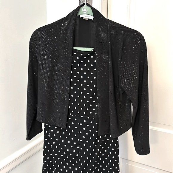 Like a Rhinestone Cowgirl Cropped Jacket Open Front Slinky Lightweight Fit S M L - Picture 1 of 8